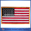 Custom design flag iron on woven patches